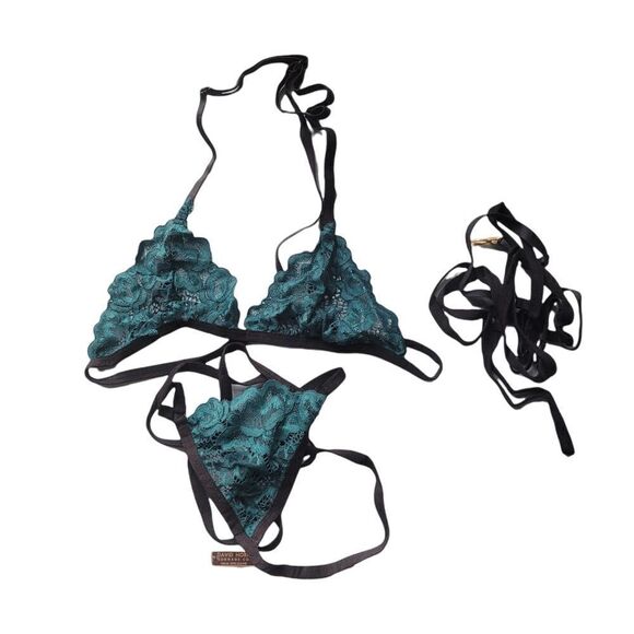 New Emrald Green Undergarment Set - Picture 1 of 1